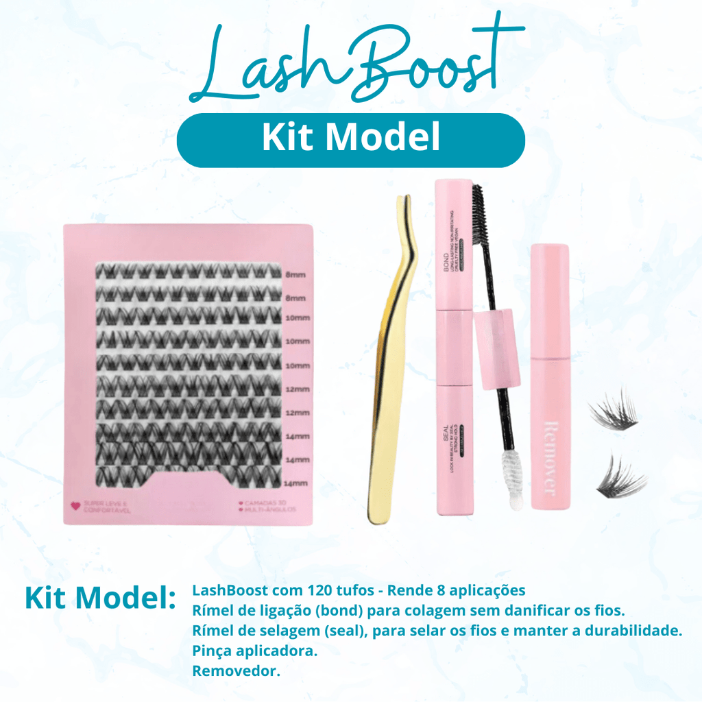 LashBoost - Extensão de cílios em casa - Oferta Exclusiva com Brinde e Frete Grátis!