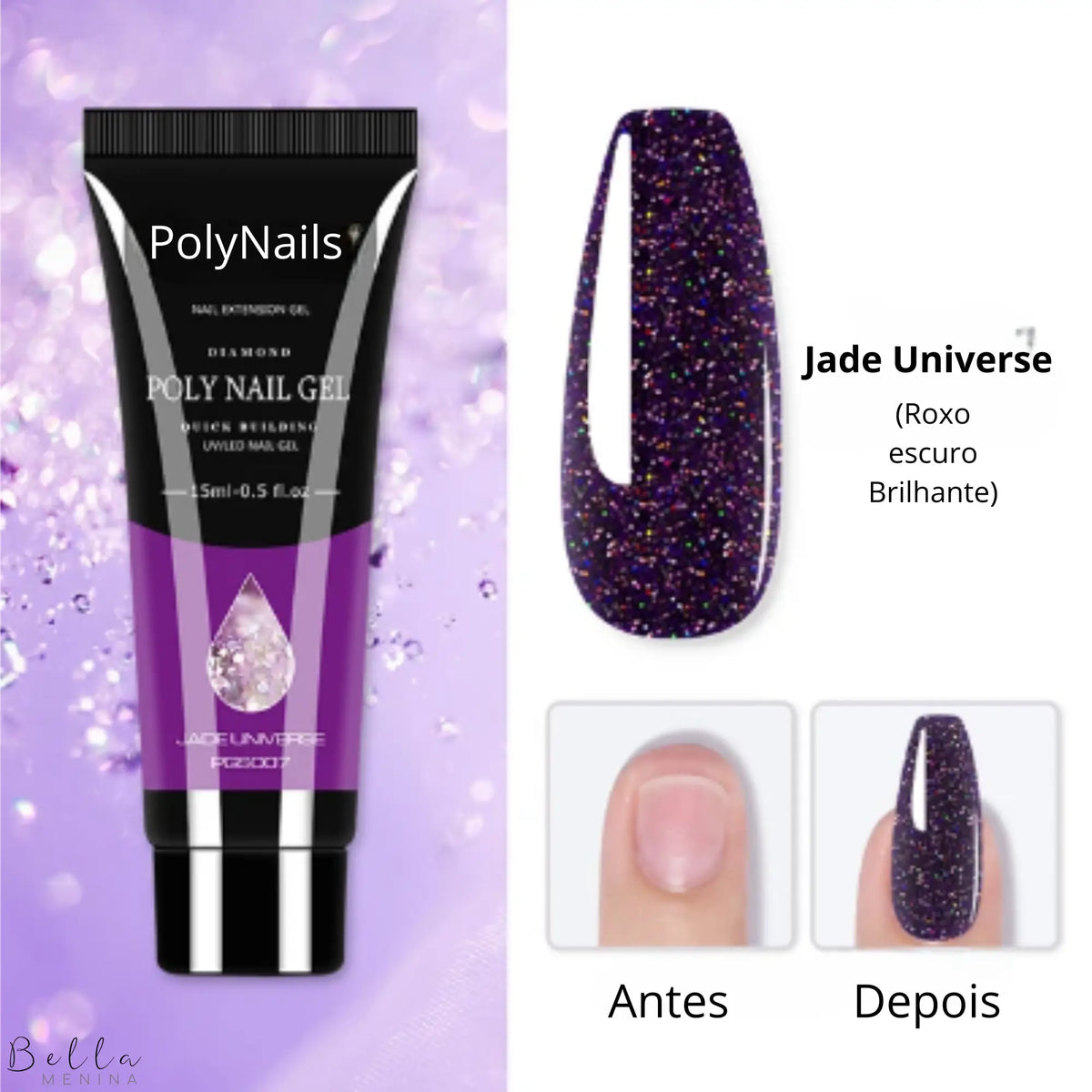 Polygel Individual para Alongamento de Unhas em Casa - PolyNails