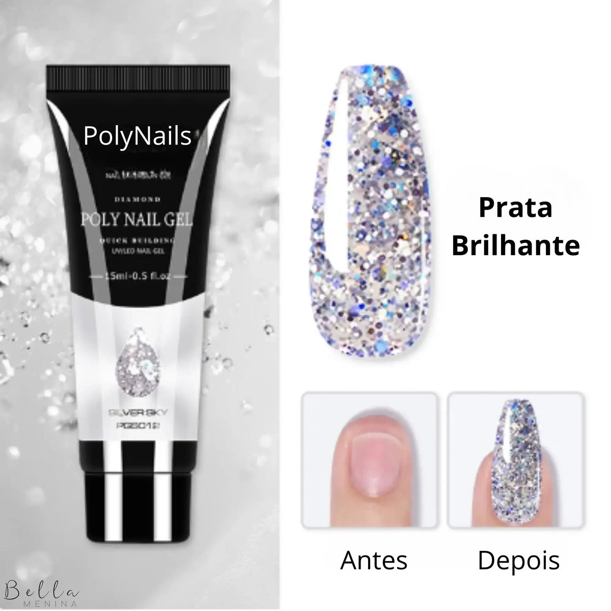 Polygel Individual para Alongamento de Unhas em Casa - PolyNails