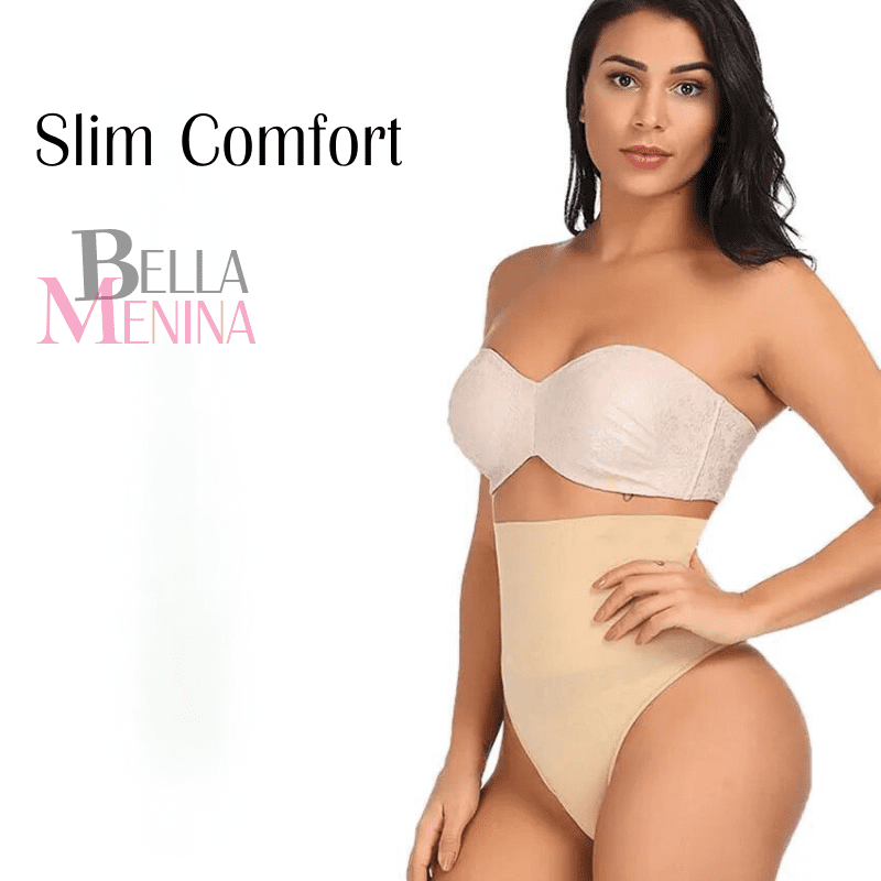 [COMPRE 1 LEVE 3 + FRETE GRÁTIS] - Calcinha Afina Cintura Comprime Abdômen  Slim Comfort