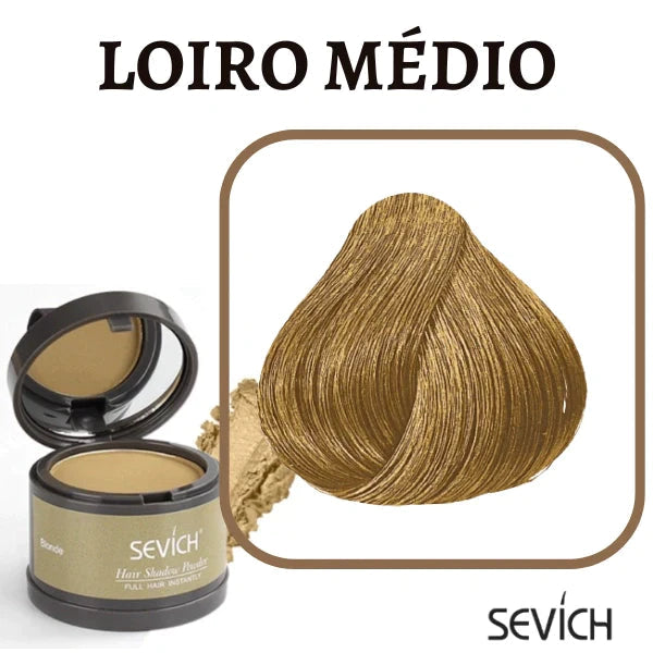 Sevích® - Tinta de Cabelo em Pó Cobre Todos os Fios Brancos (Compre 1, Leve 2)